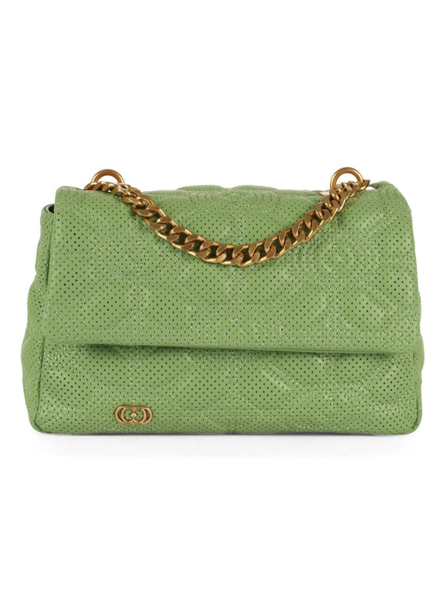 Donna LA CARRIE | Borsa A Mano In Pelle Stich&Spoon Stephy Medium Verde