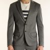 Uomo ANTONY MORATO | Giacca In Misto Viscosa Sophie Super Slim Fit Grigio