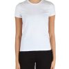 Donna ELISABETTA FRANCHI | T-Shirt In Cotone Con Stampa Logo Flock Bianco