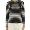 Donna TOMMY HILFIGER | T-Shirt A Costine In Viscosa Stretch A Righe