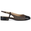 Donna MICHAEL MICHAEL KORS | Slingback Stampa Logo Perla Flex Marrone