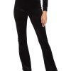 Donna JUICY COUTURE | Pantalone Sportivo Svasato In Velluto Freja Nero